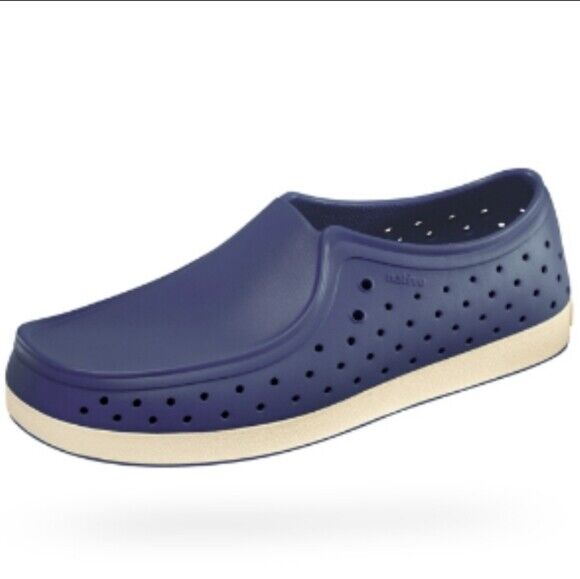 NATIVE UNISEX ADULT CORRADO LIGHTWEIGHT SLIP ON sz MEN'S 6/ WMN'S 8 BLUE 4030