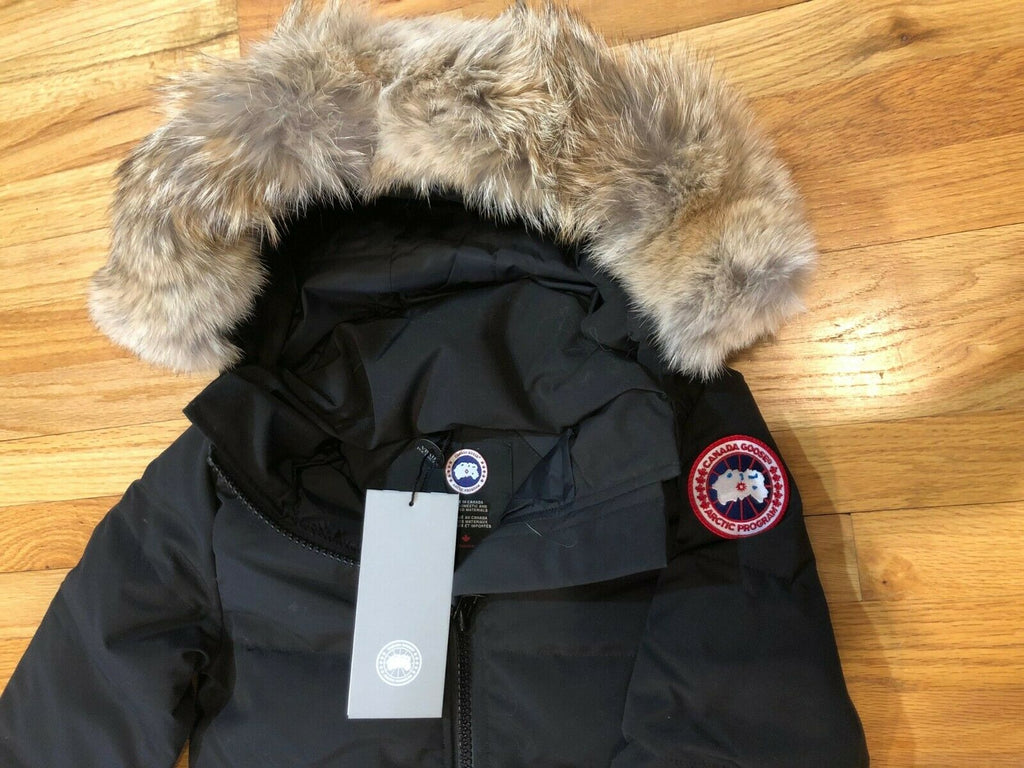 NEW CANADA GOOSE MYSTIQUE PARKA COAT WOMENS BLACK 3035L COYOTE DOWN FREE SHIP