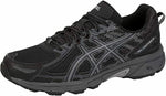 ASICS MEN'S GEL VENTURE 6 RUNNING SHOES sz 9.5 BLACK / PHANTOM / GREY T7G1N 9016