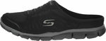 SKECHERS WOMEN'S GRATIS NO LIMITS SNEAKERS SLIP ON MULE sz 7.5 W BLACK 22752W