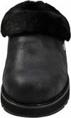 SKECHERS WOMEN'S BOBS KEEPSAKES- R E M FAUX FUR LINED SLIPPERS sz 8 BLACK 31214