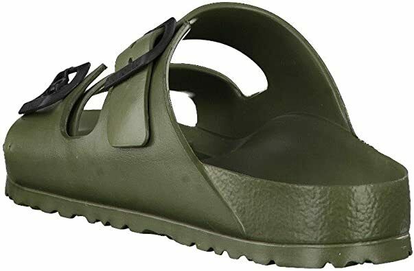 BIRKENSTOCK WOMEN'S ARIZONA EVA FLAT SANDAL EU 41 R / US 10-10.5 R KHAKI 0129491