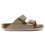 NEW BIRKENSTOCK WOMEN ARIZONA NARROW WIDTH SANDAL NUDE SUEDE LEATHER SFB 1014207