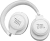 NEW JBL LIVE 500BT WIRELESS OVER EAR HEADPHONES WHITE BLUETOOTH 30HR BATTERY