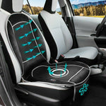 WAGAN HEALTHMATE 12 VOLT ALL SEASON CAR CUSHION HEATS & COOLS /  BLACK IN9882