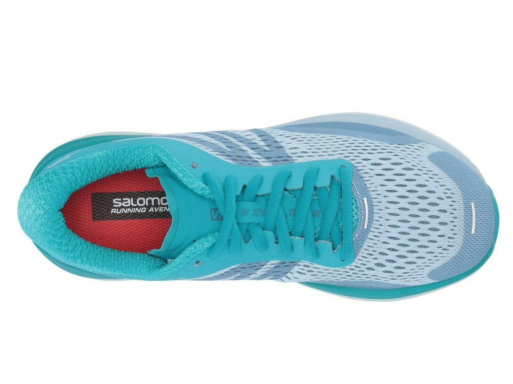 SALOMON SONIC RA 2 WOMEN'S RUNNING SHOES CASHMERE BLUE/ BLUBEIRD (SIZE 7.5) FREE SHIP