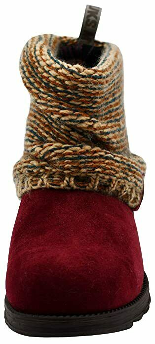 MUK LUKS WOMEN'S PATTI WARM FLAT ANKLE CUFF WINTER BOOTS sz 10 ALMOND 17096 230