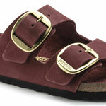 BIRKENSTOCK WOMEN ARIZONA BIG BUCKLE VERMOUTH NUBUCK LEATHER 1018118 NARROW WIDT