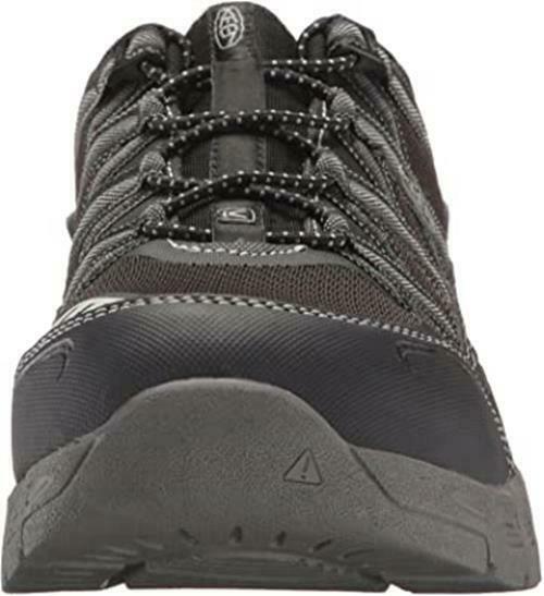 KEEN MEN'S ASHEVILLE AT ESD ALLOY TOE WORK SHOE sz 10 W BLACK / RAVEN 1017070EE