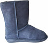 BEARPAW WOMEN'S EMMA SHORT SHIPSKIN PULL ON WINTER BOOTS sz 6.5 M CADET 608W