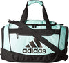 ADIDAS DEFENDER 3 SMALL DUFFEL CLASSIC CARRY ON GYM BAG MINT BLACK FREE SHIPP