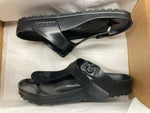 NEW BIRKENSTOCK WOMEN'S GIZEH EVA BLACK SANDALS 36 R FREE SHIP 0128201