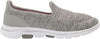 SKECHERS WOMEN'S GO WALK 5 HONOR SLIP ON WALKING COMFORT SNEAKER sz 8 GRAY 15903