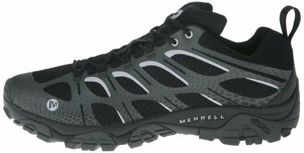 MERRELL MEN'S MOAB EDGE LIGHTWEIGHT HIKING SHOE SNEAKER sz 10 BLACK GREY J35433