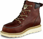 IRISH SETTER MEN'S ASHBY ALUMINUM TOE LEATHER WORK BOOT sz 9 M BROWN 83606