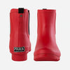 ROMA WOMEN'S CHELSEA WATERPROOF COMFORTABLE COZY SLEEK RAIN BOOT sz 8 MATTE RED