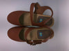 MIA WOMEN'S ABBA CLOG INSPIRED SANDALS LUGGAGE sz EU 39 US 8.5 LEATHER