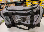 ADIDAS DEFENDER II MEDIUM DUFFEL CLASSIC CARRY ON GYM BAG JERSEY ONIX BLACK