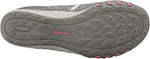 SKECHERS WOMEN'S BREATHE EASY GOOD LIFE WALKING SNEAKER sz 8.5 GRAY / PINK 22468