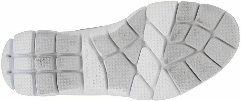 SKECHERS WOMEN'S SPORT EMPIRE GAME ON SNEAKERS SLIP ON sz 7 WHITE / SILVER 12414