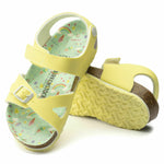 BIRKENSTOCK KID COLORADO SANDAL CANDY PASTEL YELLOW BIRKOFLOR 1016039 Sze 28-34