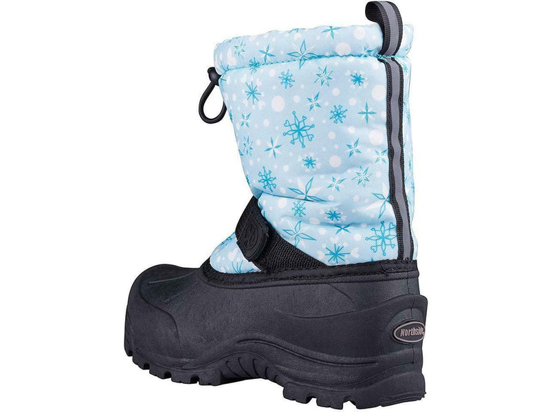 NORTHSIDE KIDS FROSTY POLAR SNOW BOOT sz 6 TODDLER LIGHT BLUE / WHITE 911312T470