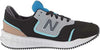 NEW BALANCE KIDS X70 FRESH FOAM SNEAKER sz 1 M KIDS BLACK / SILVER MINK PSX70TB