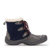NEW MUK LUKS MELISSA SNOW BOOTS NAVY FAUX FUR LINED WARM WATERPROOF FREE SHIP