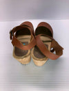 MIA WOMEN'S ABBA CLOG INSPIRED SANDALS LUGGAGE sz EU 39 US 8.5 LEATHER