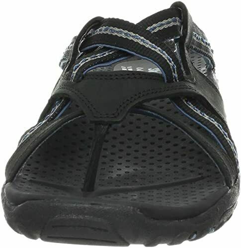 SKECHERS WOMEN'S REGGAE SOUNDSTAGE FLIP FLOP SPORT FLAT SANDALS sz 6 BLACK 46720