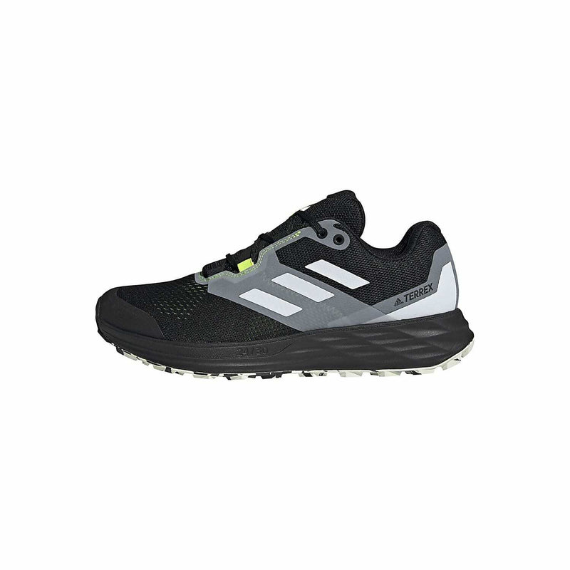 NEW ADIDAS MENS TERREX TWO FLOW BLACK WHITE SOLAR YELLOW SIZES 9-13 FREE SHIP