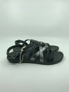 OLUKAI WOMENS 'AWE 'AWE SANDALS DARK SHADOW/PEWTER SIZE 7 FREE SHIPPING