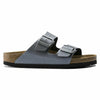 NEW BIRKENSTOCK WOMENS ARIZONA NARROW WIDTH ICY ANTHRACITE BIRKO FLOR 1014285