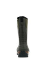 WESTERN CHIEF MEN SAFETY MID NEOPRENE BOOT OLIVE GREEN WATERPROOF COMPOSITE TOE