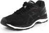 ASICS MEN'S GEL NIMBUS 20 TRAIL RUNNING SHOES sz 10.5 BLACK WHITE CARBON T802N