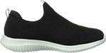 SKECHERS WOMEN'S ULTRA FLEX FIRST TAKE SNEAKER sz 7.5 W BLACK / WHITE 12837W