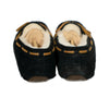 NEW UGG AUSTRALIA DAKOTA SLIPPER CHESTNUT BLACK WOMENS SUEDE SHEARLING FREE SHIP