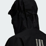 NEW ADIDAS TERREX MENS PACLITE GORETEX RAIN JACKET BLACK M L GM4828 WATERPROOF