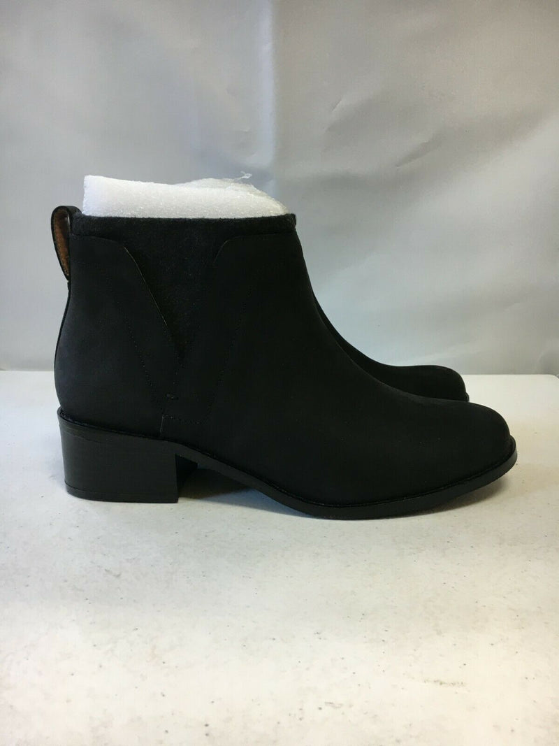 NEW VIONIC WOMENS HOPE JOSELYN ANKLE BOOTIE BLACK SIZE 7 FREE SHIP