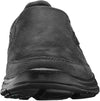 SKECHERS MEN'S RELAXED FIT GLIDES CALCULOUS LEATHER LOAFER 13 EW BLACK 64589EWW