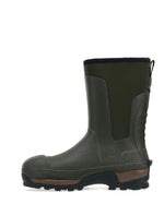 WESTERN CHIEF MEN SAFETY MID NEOPRENE BOOT OLIVE GREEN WATERPROOF COMPOSITE TOE