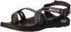 CHACO WOMEN'S ZX2 CLASSIC SPORT FLAT SANDALS sz 7 W BOOST BLACK J106260W