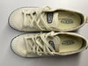 KEEN WOMEN'S ELSA CANVAS LIGHTWEIGHT SNEAKER sz 8.5 W STAR WHITE 1017147