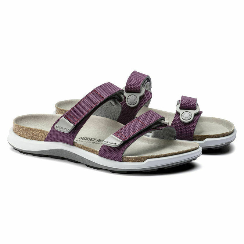 BIRKENSTOCK SAHARA CC SANDAL BIRKO FLOR FUTURA PURPLE AQUA WOMENS SANDAL SPORT