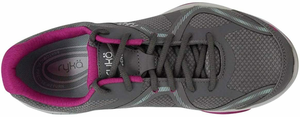 RYKA WOMEN'S INFLUENCE TRAINING SHOES GREY ROSE (SIZE 8 M) FREE SHIP C8198M5029