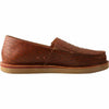 TWISTED X MEN DRIVING MOC CASUAL SHOE WOVEN LEATHER SLIP ON MCL0003 TAWNY BROWN