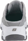 SKECHERS WOMEN'S D'LITES RESILIENT SLIP ON MULE sz 6.5 W GRAY / WHITE 11940W