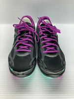 RYKA WOMEN'S INFLUENCE TRAINING RUNNING SNEAKERS BLACK PLUM AQUA  sz 8 M FITNESS