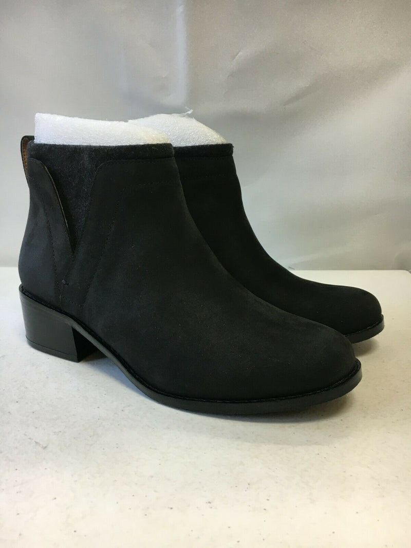 NEW VIONIC WOMENS HOPE JOSELYN ANKLE BOOTIE BLACK SIZE 7 FREE SHIP