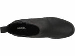 SOREL WOMENS EMELIE CHELSEA WATERPROOF BOOT BLACK or CATAIL SIZES 7-10 FREE SHIP